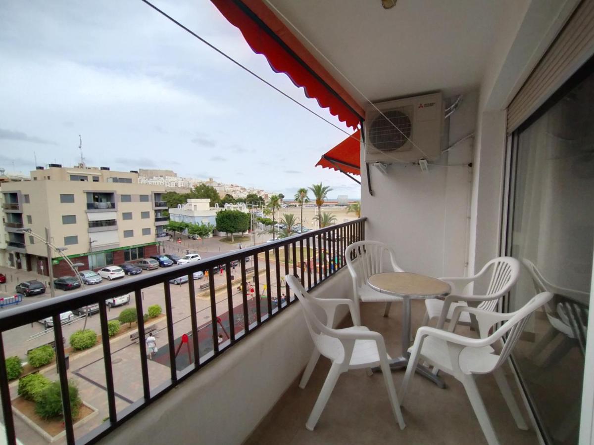 Peñíscola Apartamento Con Aire Acondicionado De Tres Dormitorios En El Centro Y Junto A La Playa מראה חיצוני תמונה